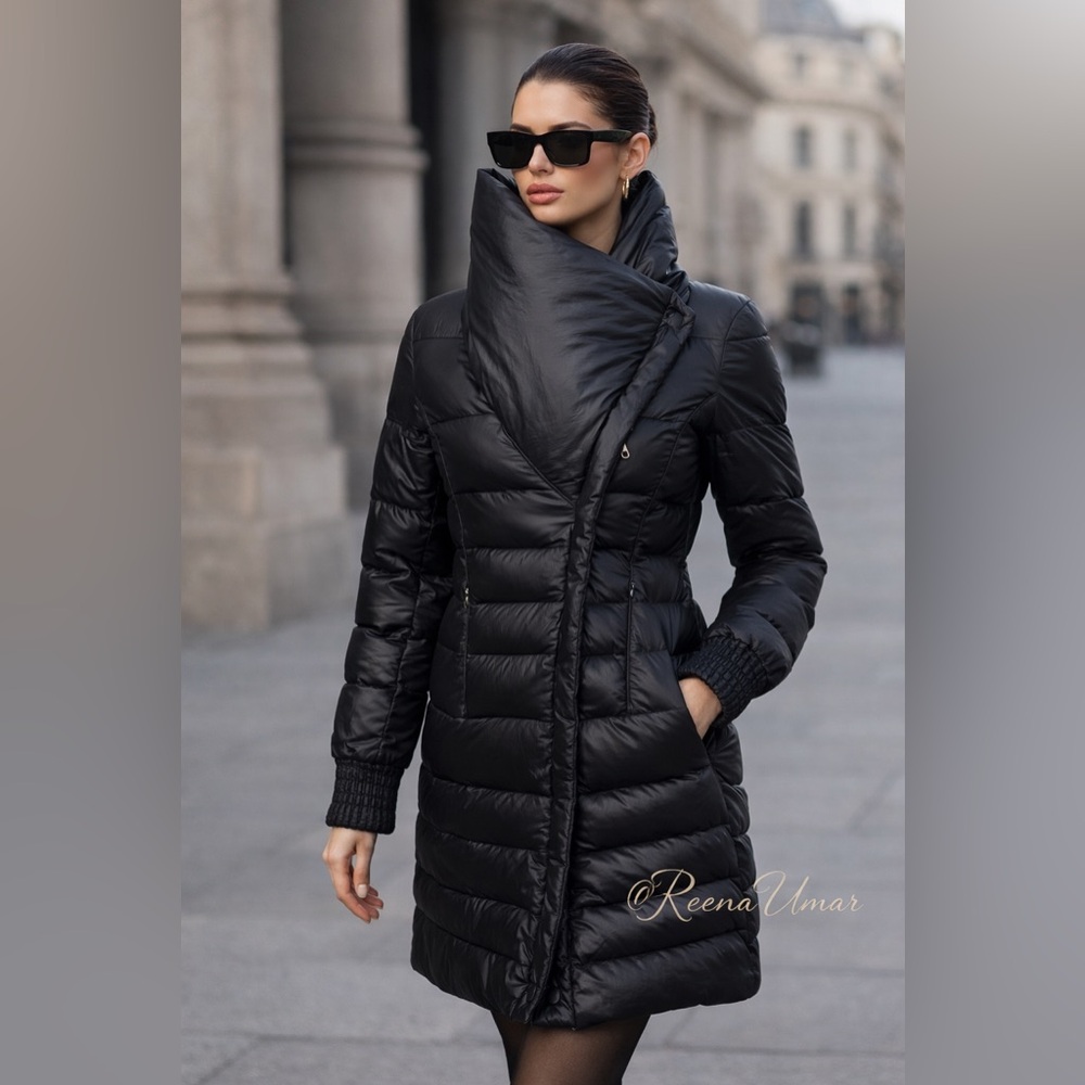 Hugo Boss Black Down Puffer Jacket – Size 0